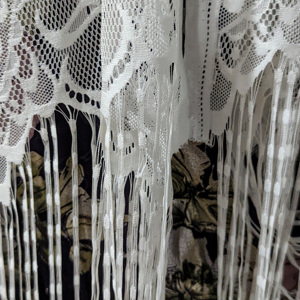 | Women's | White Lace Kimono | OS - Picture 4 of 11